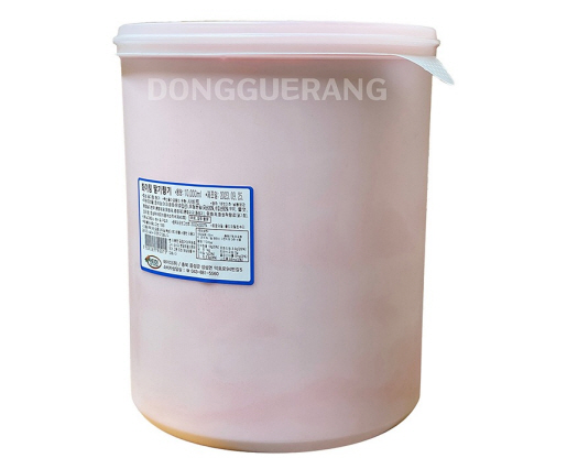 아이스크림통, 플라스틱 그릇